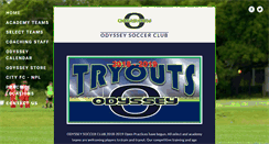 Desktop Screenshot of odysseysoccer.com